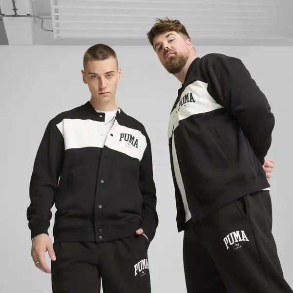 Puma SQUAD Bomber Jacket Siyah Erkek Sweatshirt