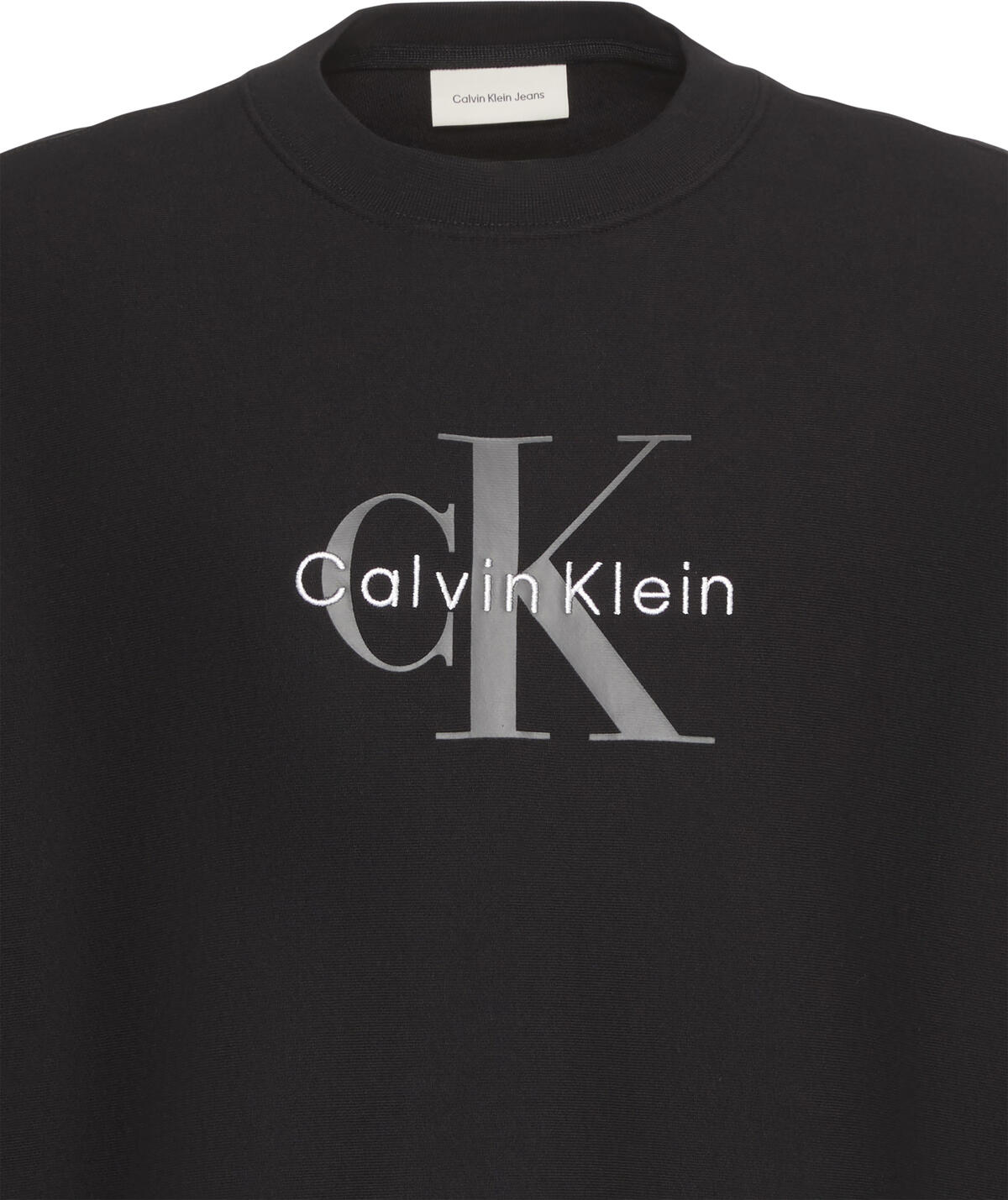 Calvin Klein LS EU 350TERRY MONOLOGO CN SWTSH Siyah Erkek Sweatshirt Calvin Klein LS EU 350TERRY MONOLOGO CN SWTSH Siyah Erkek Sweatshirt