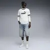Puma ESS Striped Jersey Beyaz Erkek Forma