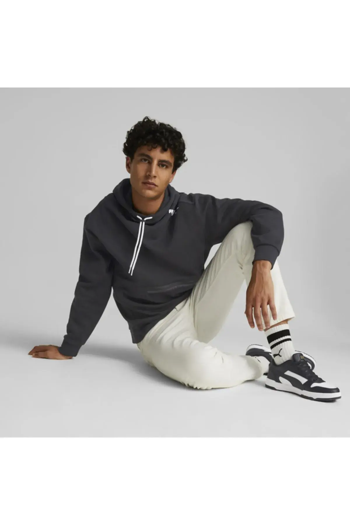 Puma Rad/Cal Hoodie Dk Siyah Kadın Hoodie