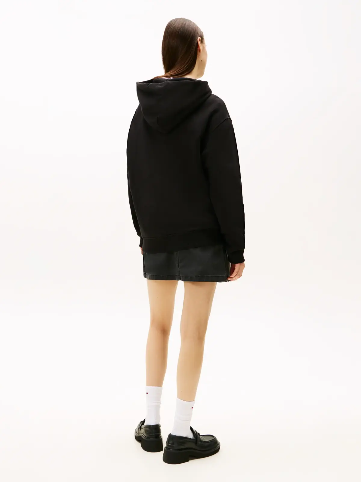Tommy Hilfiger TJW RLX PARTY FLAG H, BDS Siyah Sweatshirt