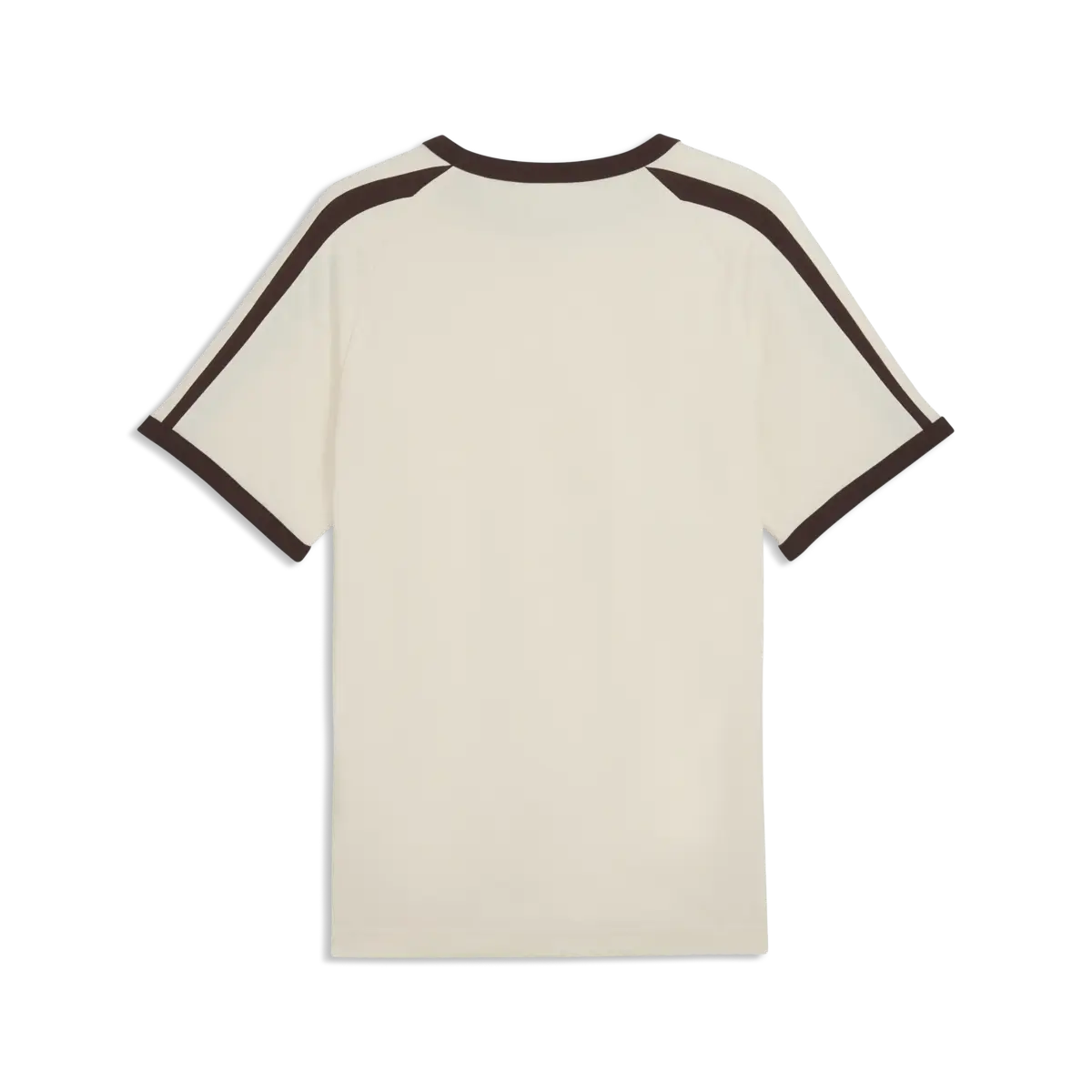 Puma T7 Ringer Tee Krem Erkek T-Shirt & Polo