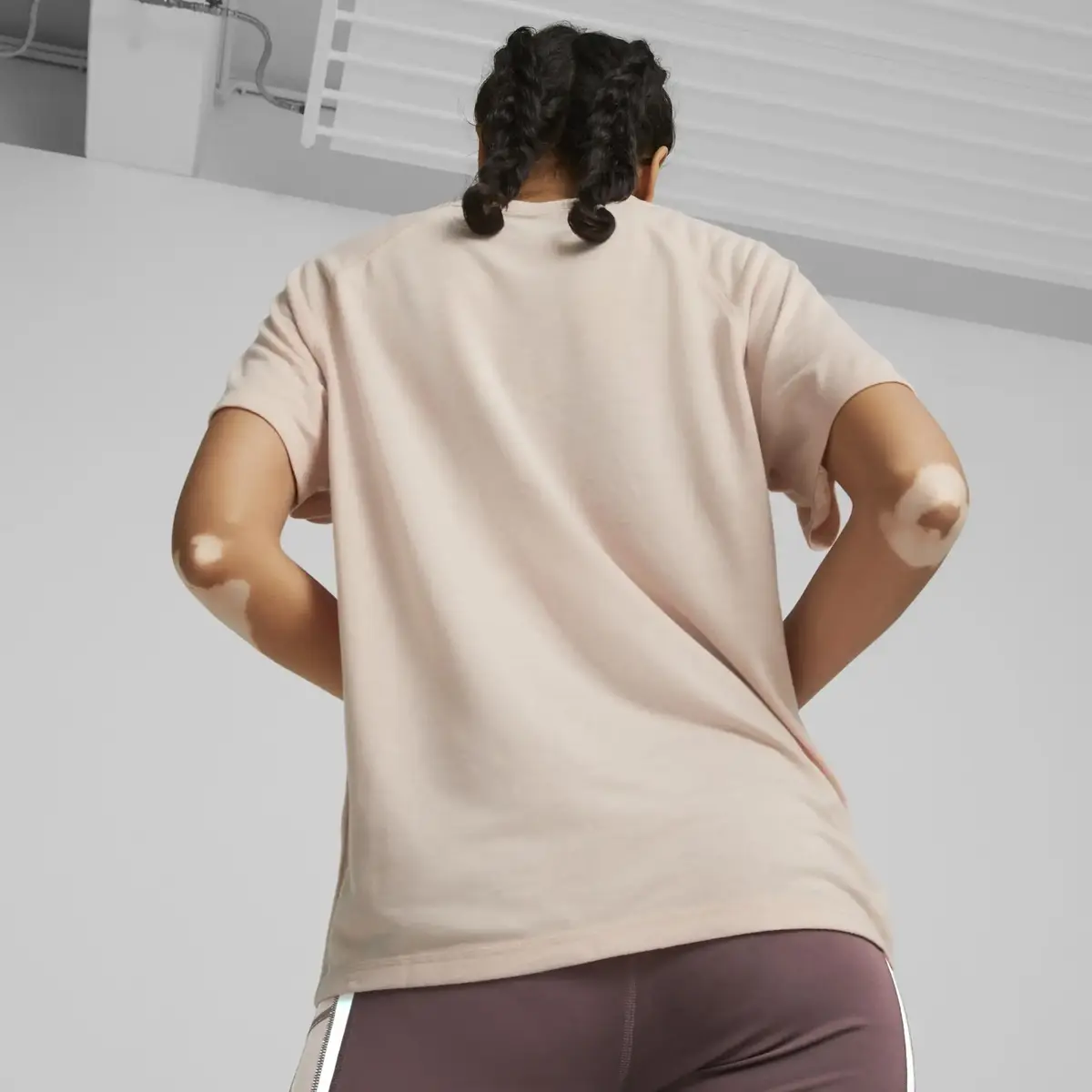 Puma Evostripe Tee Beyaz Kadın T-Shirt