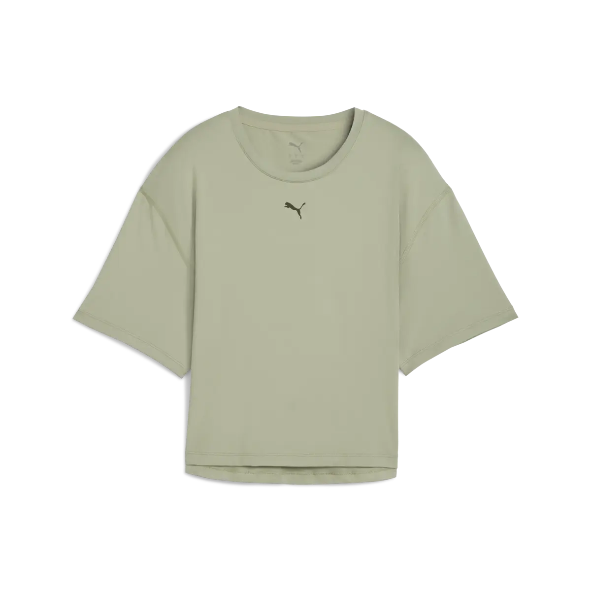 Puma W CLOUDSPUN RELAXED TEE Yeşil Kadın T-Shirt