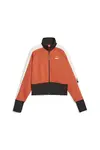 Puma T7 FORWARD HISTORY Track Jacket DK Kahverengi Kadın Fermuarlı Sweatshirt