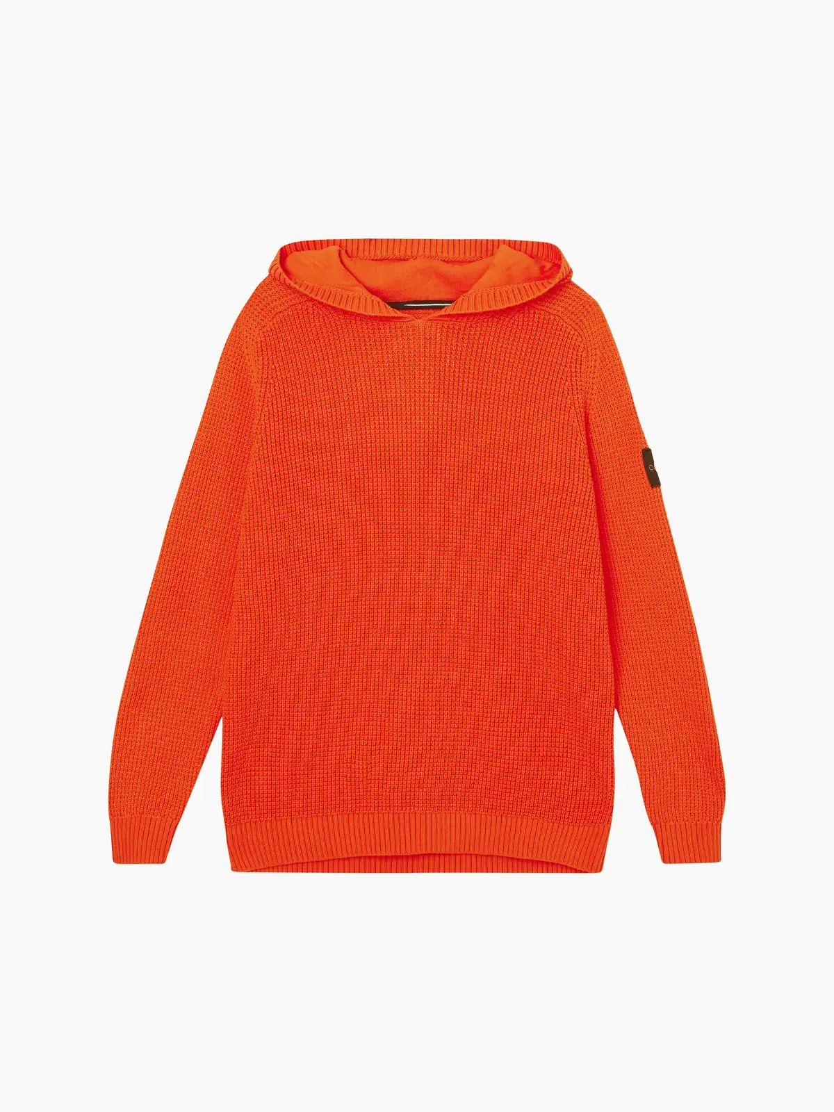 Calvin Klein MONOLOGO BADGE SWEAT Erkek Turuncu Kazak