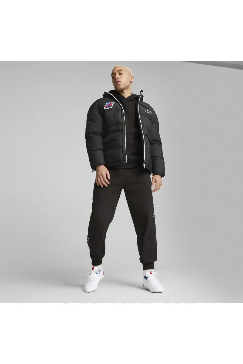 Puma BMW MMS Statement Race Jkt Siyah Erkek Fermuarlı Sweatshirt