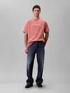 Calvin Klein SS CENTER CHAIN STIT, GNQ Pembe Erkek T-Shirt
