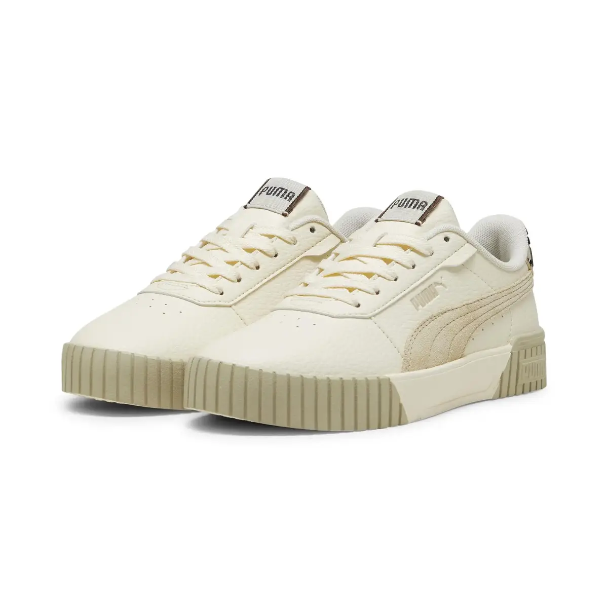PUMA Carina 2.0 I Am The Drama Bej Kadın Günlük Spor Ayakkabı