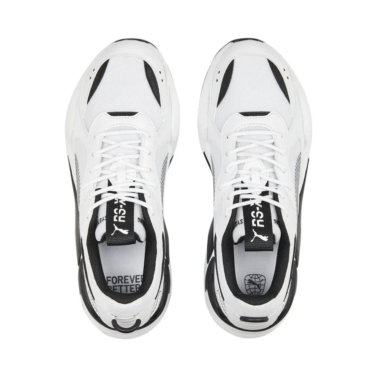 Puma RS-X B&W - Beyaz Erkek/Unisex Günlük Spor Ayakkabı