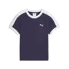 Puma T7 Tee Mor Kadın Slim T-Shirt