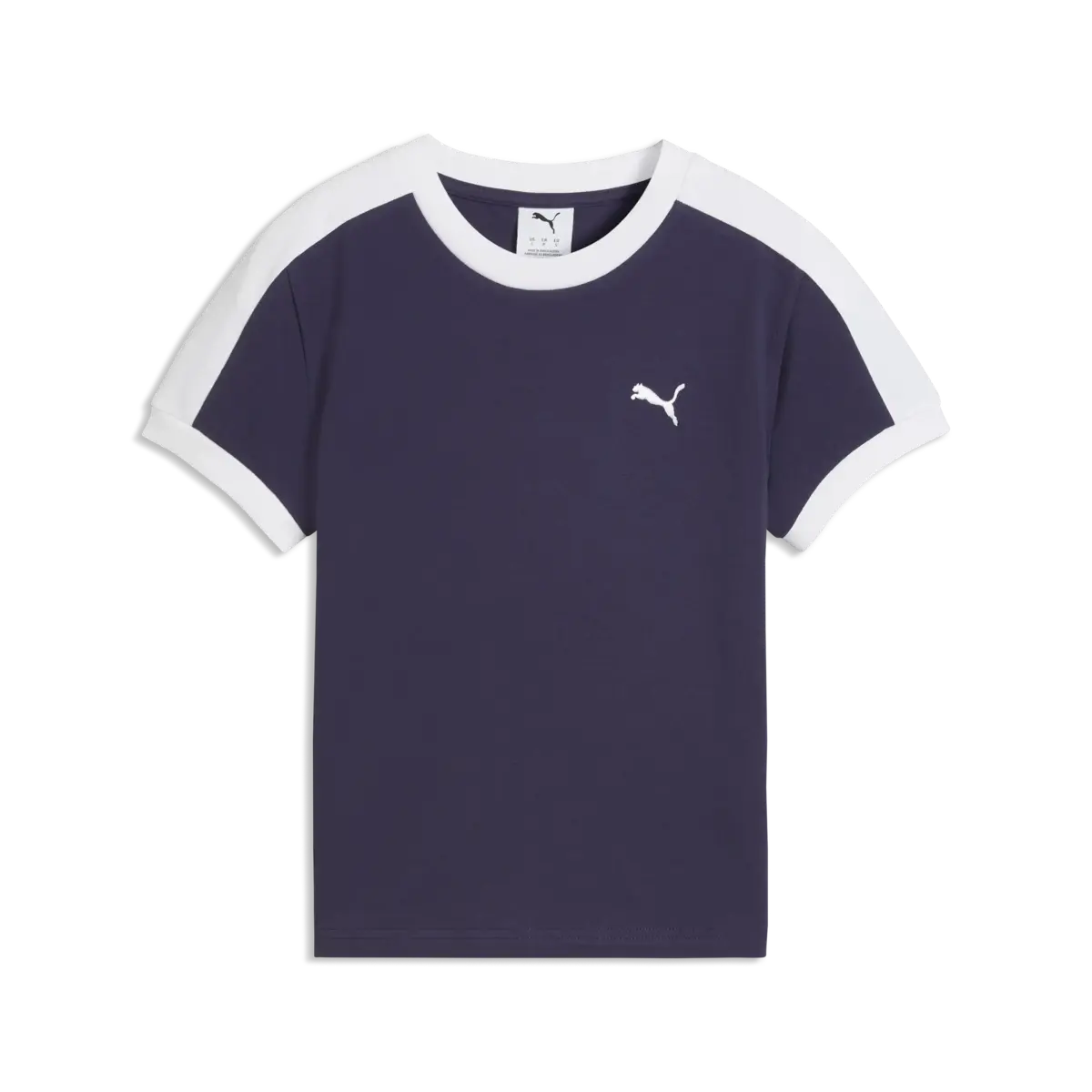 Puma T7 Tee Mor Kadın Slim T-Shirt