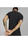 Puma Run Aop Graphıc Ss Tee M Siyah Erkek Koşu Ve Performans T-Shirt