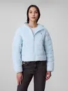 Calvin Klein LIGHTWEIGHT QUILTED, XE2 Mavi Kadın Mont