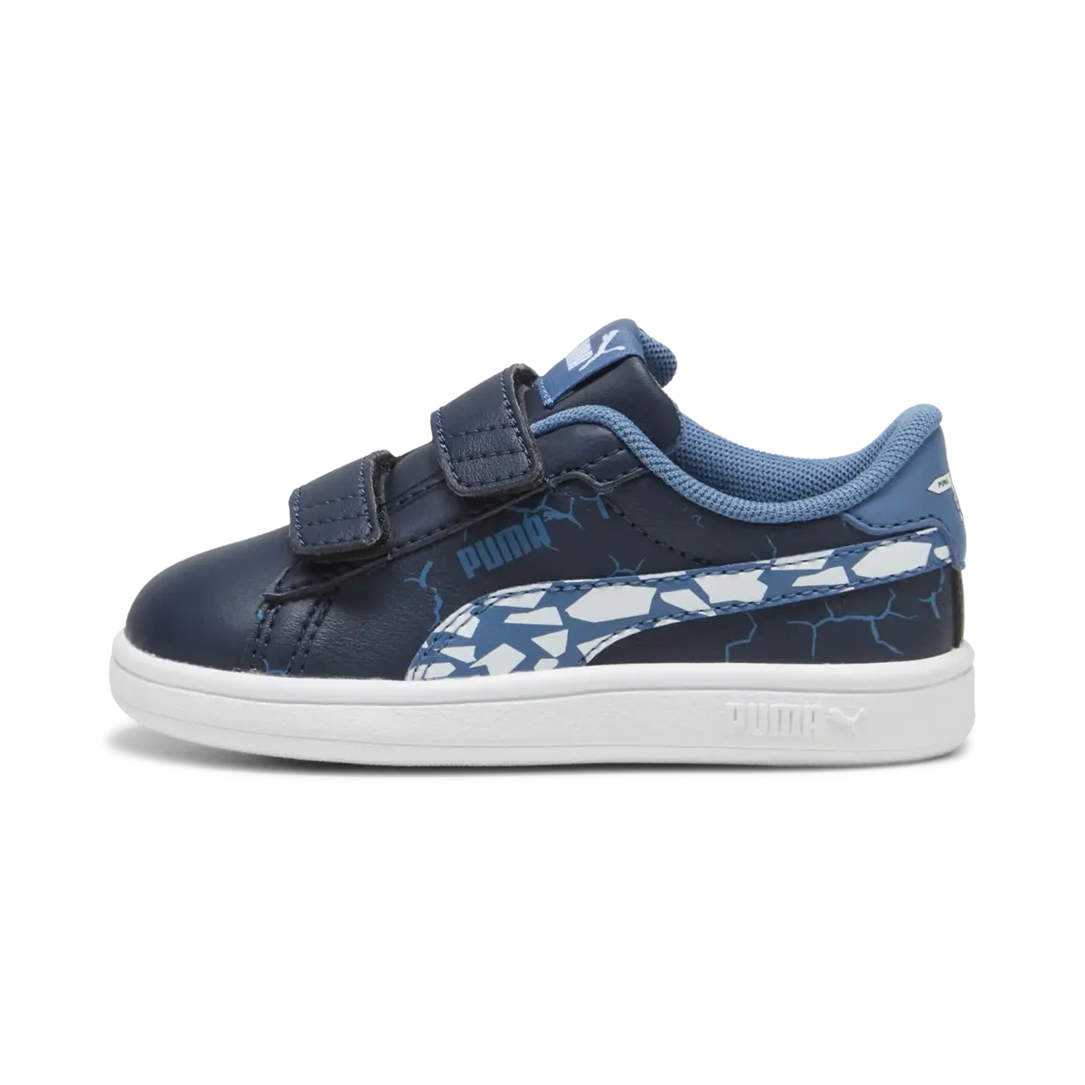 Puma Smash3.0LIcyMonsterVInf Lacivert Bebek/Çocuk Spor Ayakkabı