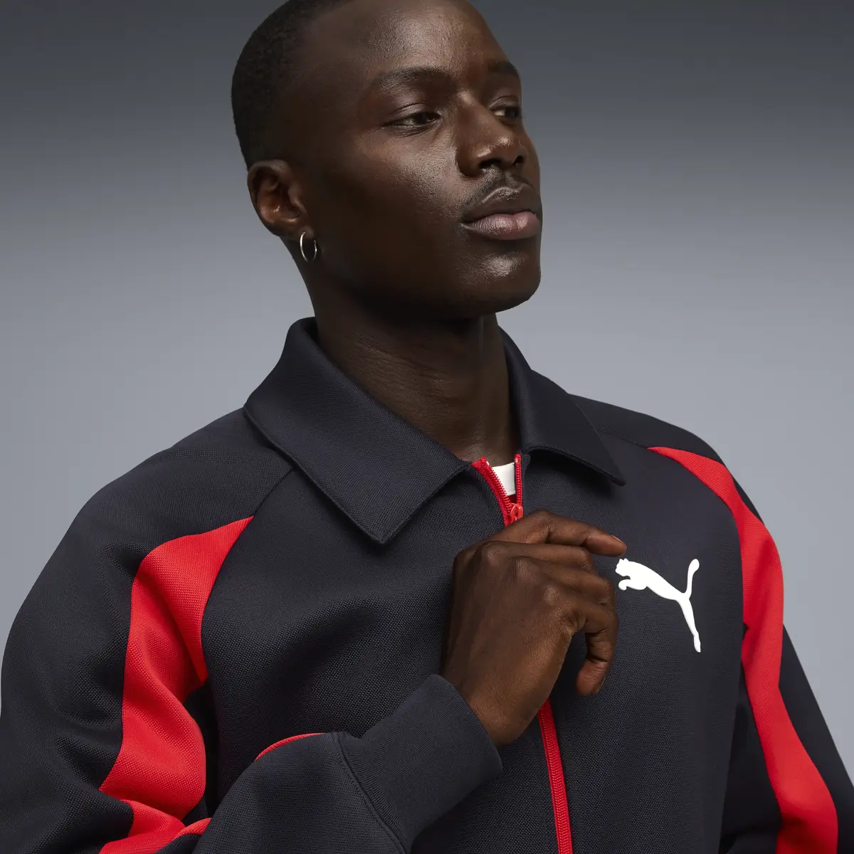 Puma T7 Relaxed Track Jacket Siyah Erkek Ceket