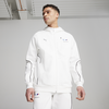 Puma BMW MMS HOODED SWEAT JKT Beyaz Erkek Fermuarlı Ceket