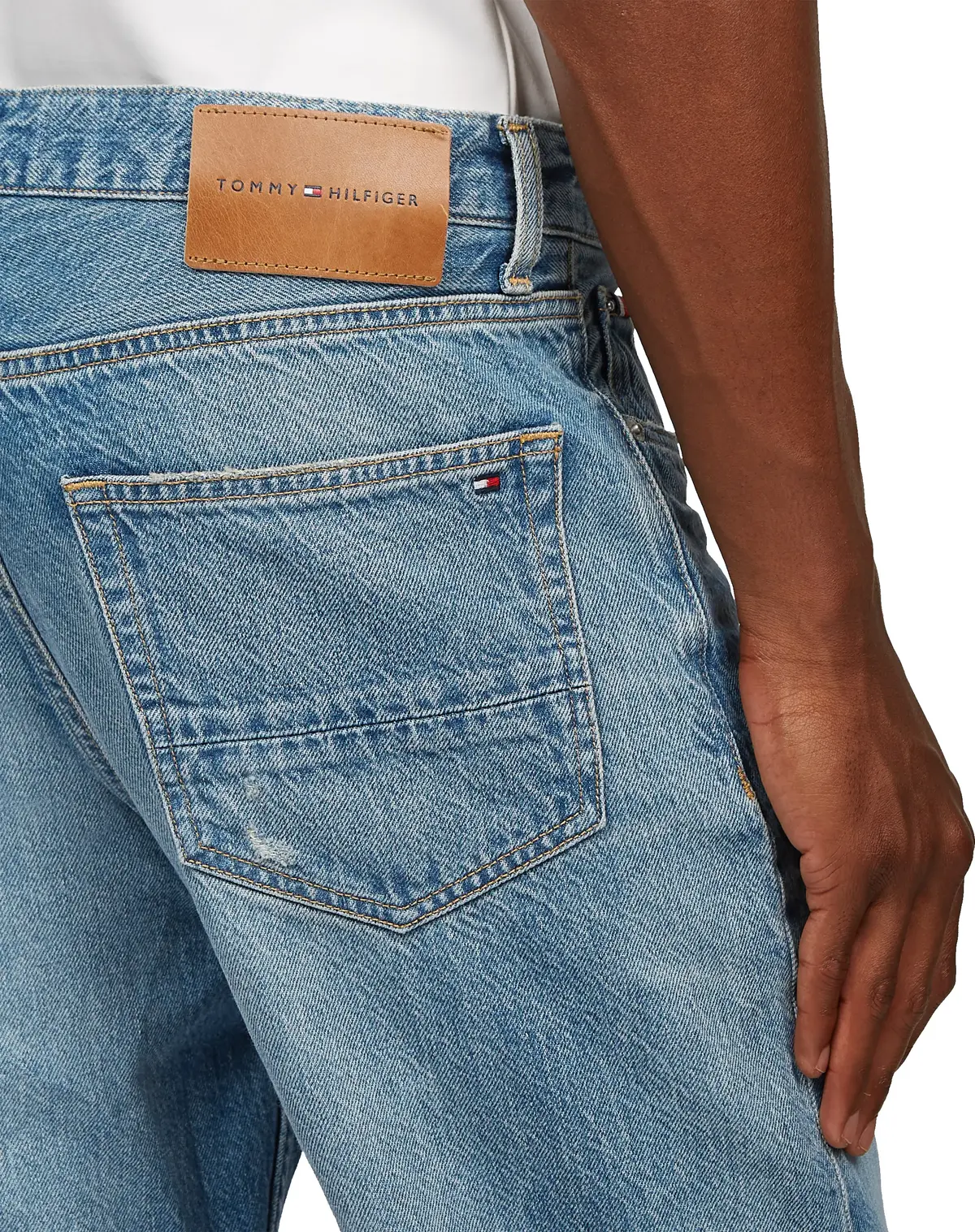 Tommy Hilfiger REGULAR MERCER RGD M, 1BI Mavi Erkek Jean Pantolon