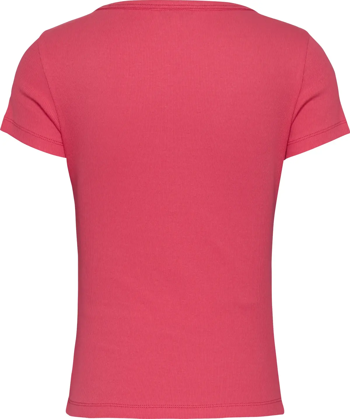 Tommy Hilfiger TJW SLIM ESSENTIAL R, XI2 Pembe Kadın T-Shirt & Polo
