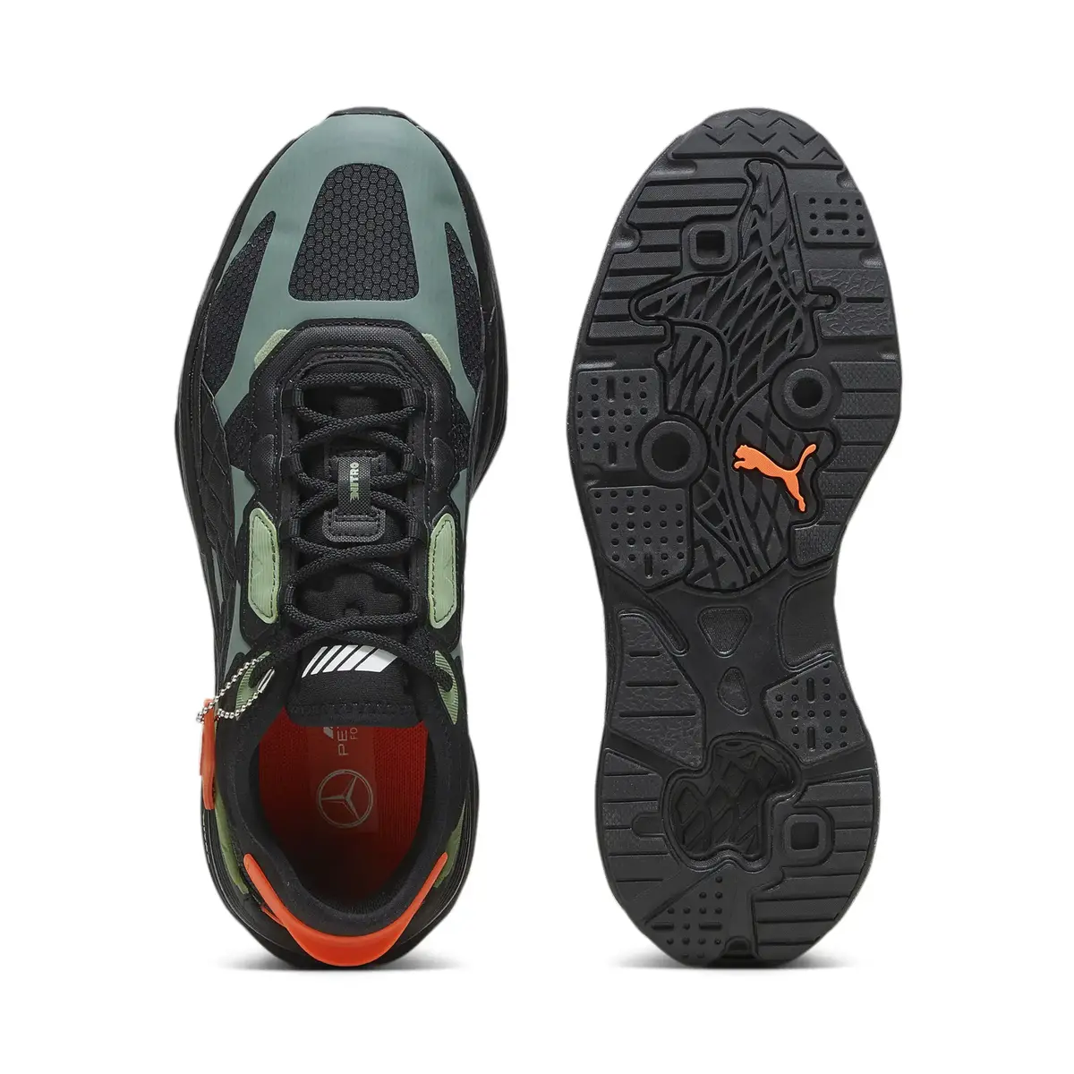 Puma MAPF1 AMG Extent Nitro Yeşil Unisex Günlük Spor Ayakkabı