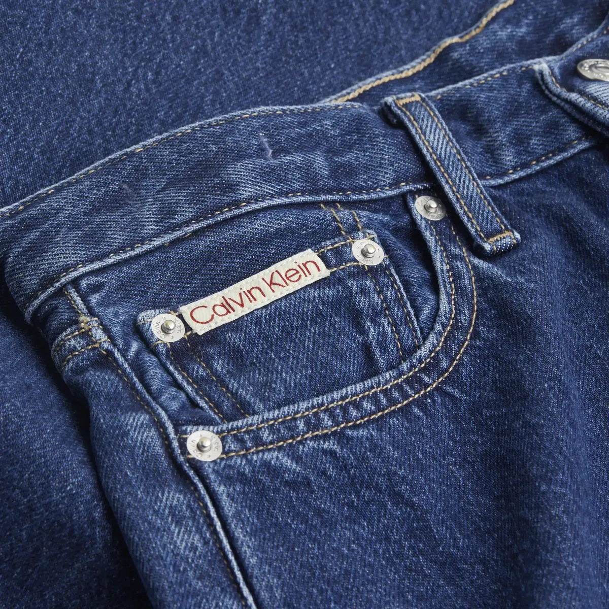 Calvin Klein AUTHENTIC BOOTCUT, 1BJ Lacivert Kadın Jean Pantolon