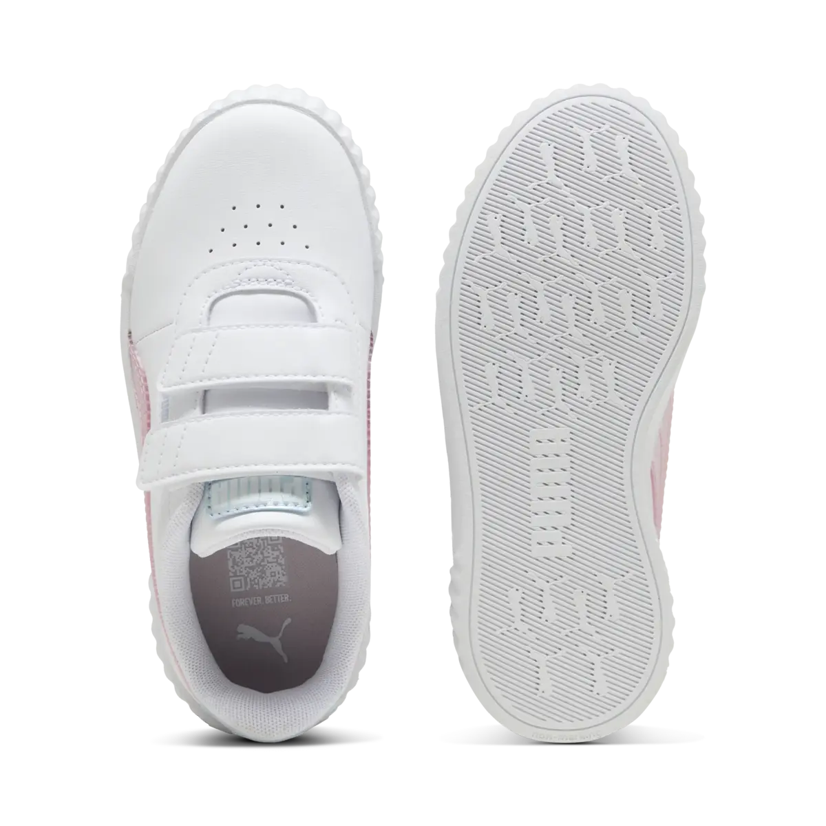 Puma Carina 3.0 Blurry DreamsV PS Beyaz Çocuk Spor Ayakkabı