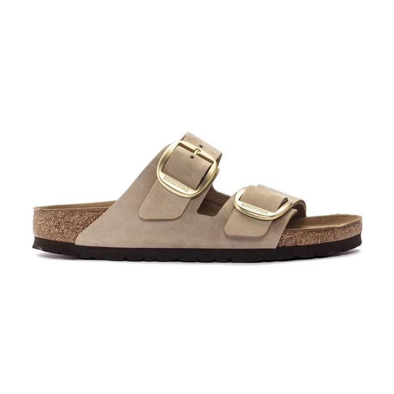 Birkenstock Arizona Big Buckle Nu Kahverengi Kadın Terlik
