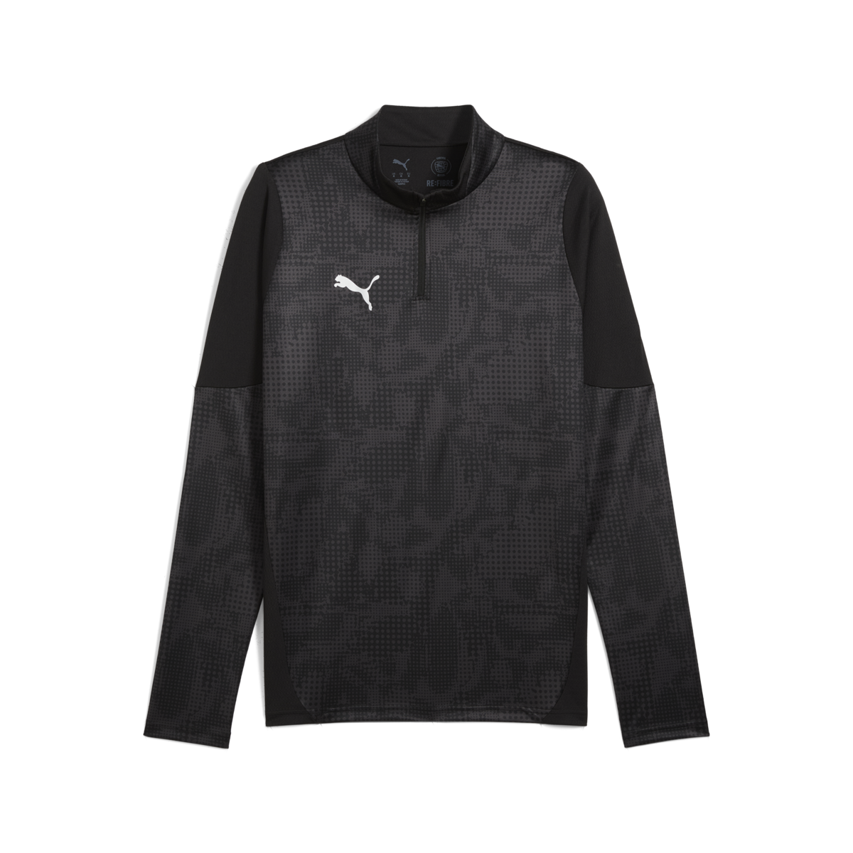 Puma teamCUP Training 1/4 Zip Top Siyah Erkek Eşofman Üst