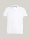 Tommy Hilfiger PERFORMANCE PIQUE RE, YBR Beyaz Erkek T-Shirt & Polo