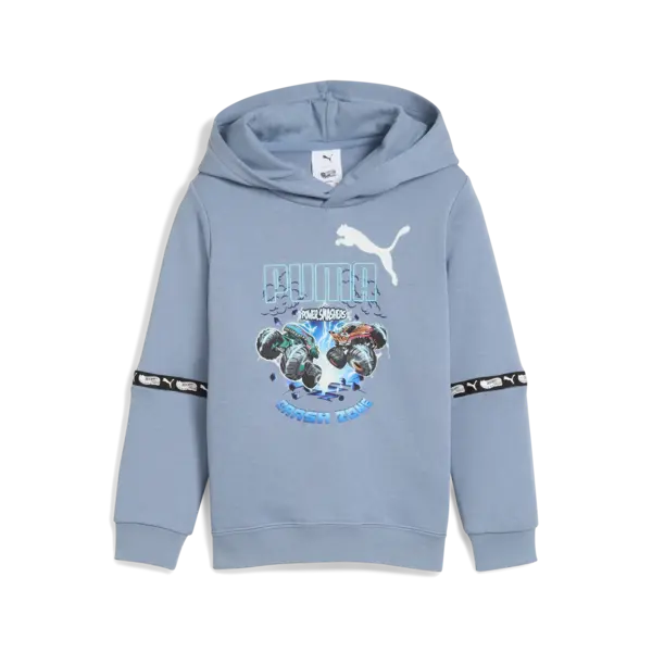 Puma X HOT WHEELS Hoodie Mavi Erkek Hoodie