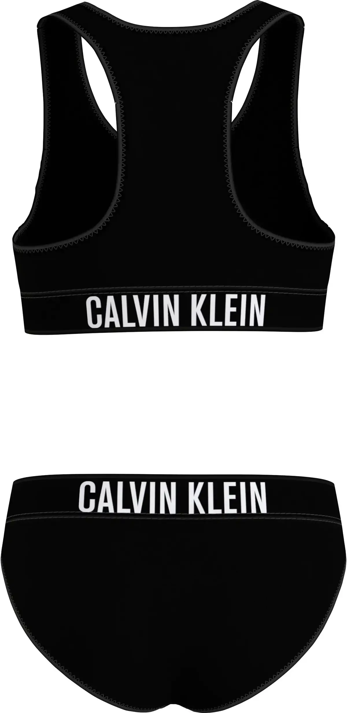 Calvin Klein BRALETTE BIKINI SET Kadın Siyah Bikini Takımı