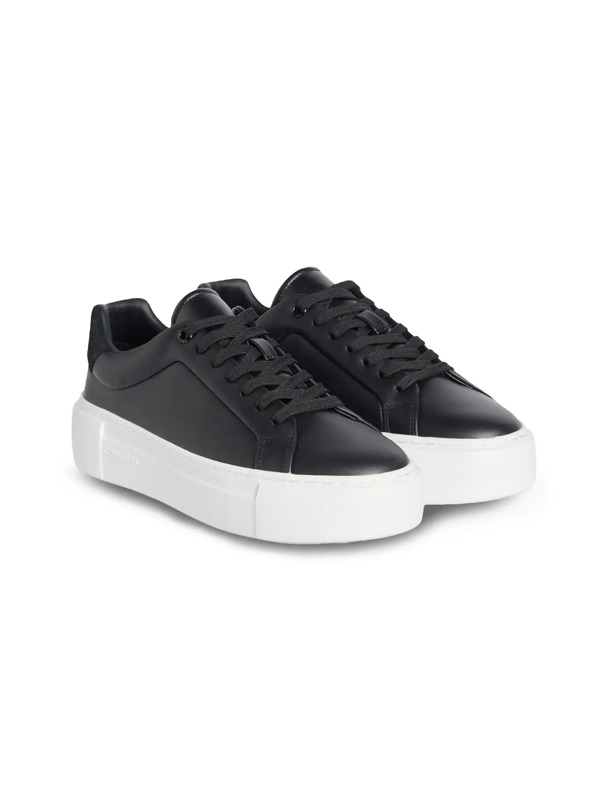 Calvin Klein FF CUPSOLE LACE UP L, BEH Siyah Kadın Spor Ayakkabı & Sneaker