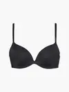 Calvin Klein PUSH UP PLUNGE Kadın Siyah Sütyen