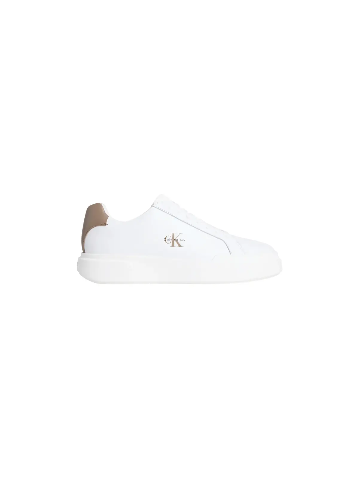 Calvin Klein CHUNKY CUPSOLE LACEU, 05O, 41 Beyaz Erkek Spor Ayakkabı & Sneaker