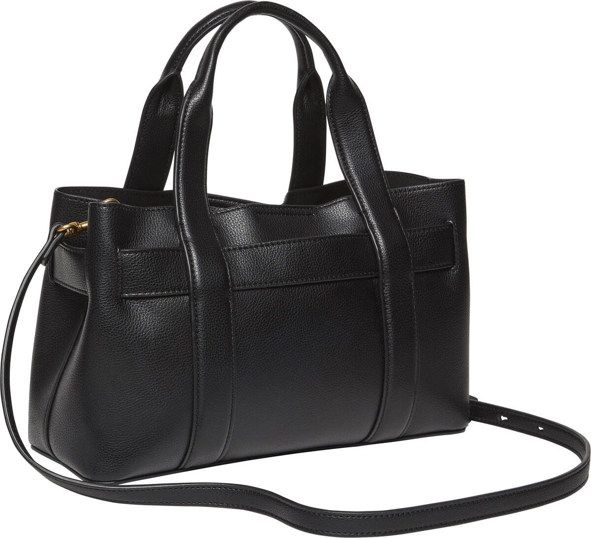 Calvin Klein BUCKLE MINI TOTE WITH STRAP Siyah Kadın El Çantası