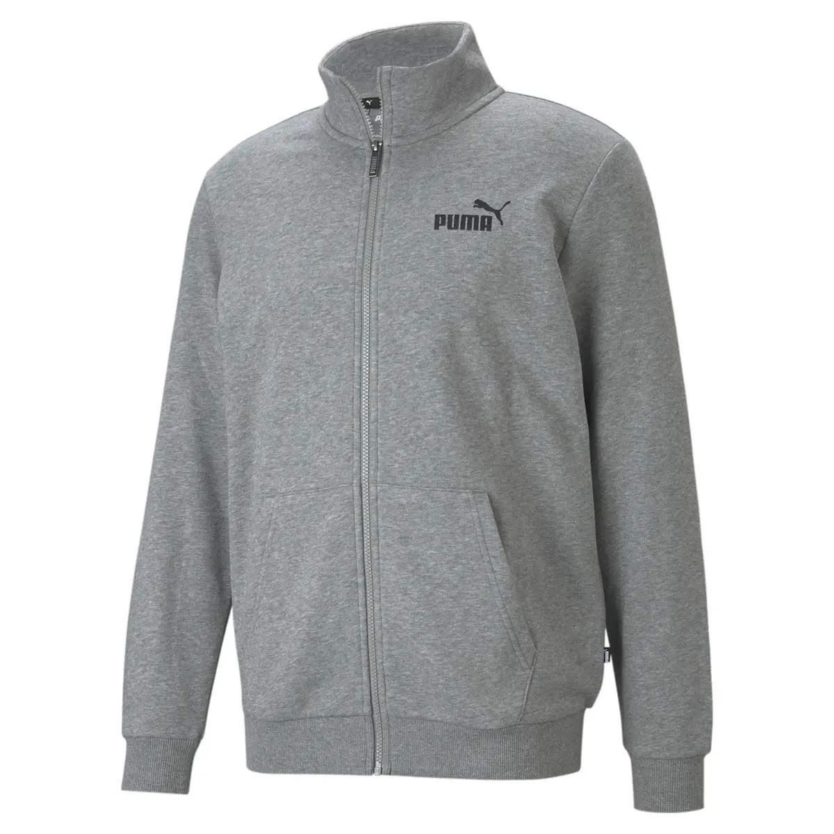 Puma ESS Track Jacket TR Gri Erkek Sweatshirt
