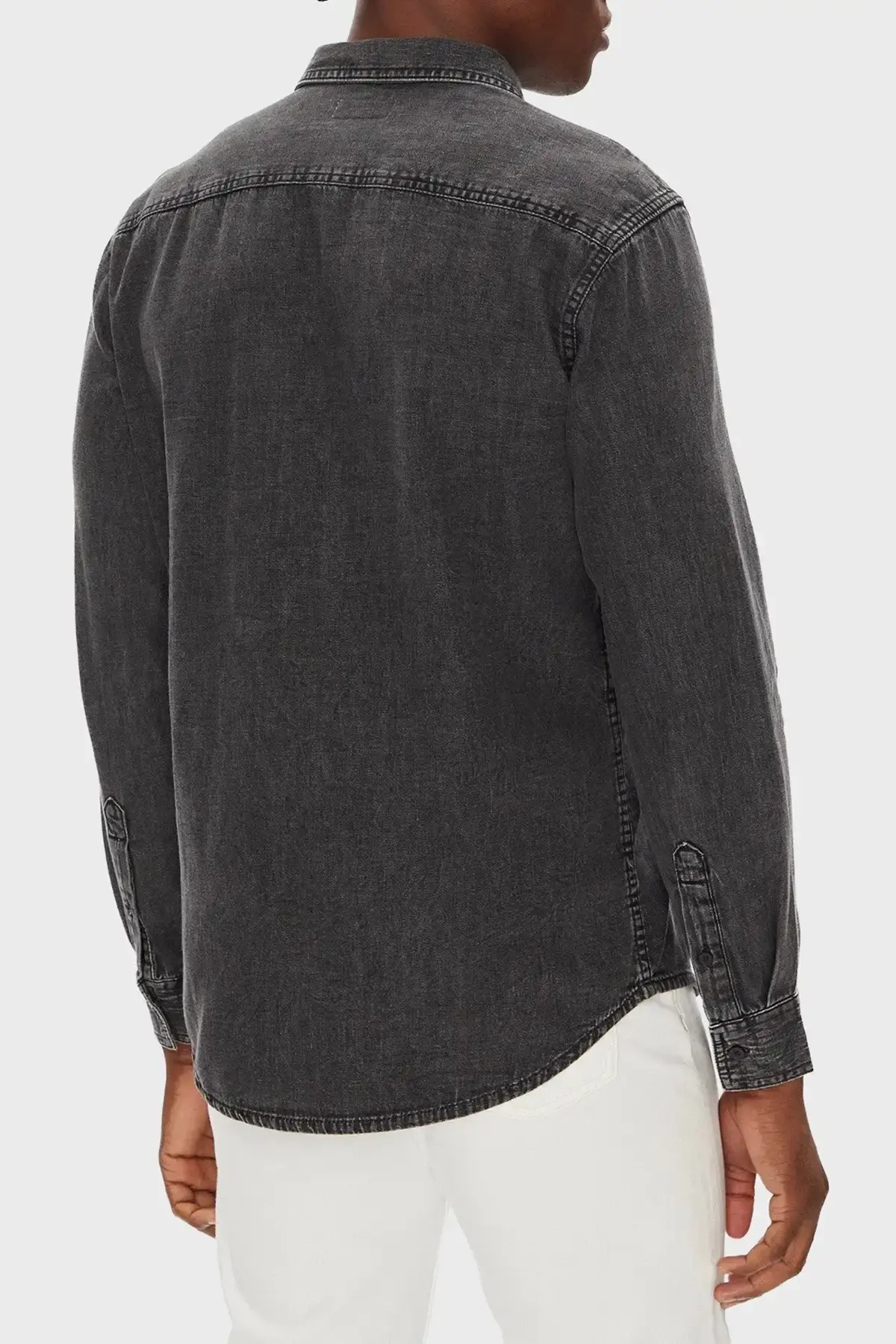 Calvin Klein CASUAL CLASSIC VAIL DENIM SHIRT Mavi Erkek Gömlek Calvin Klein CASUAL CLASSIC VAIL DENIM SHIRT Mavi Erkek Gömlek