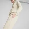 PUMA ESS No. 1 Logo Sweatpants Kadın Bej Eşofman Alt