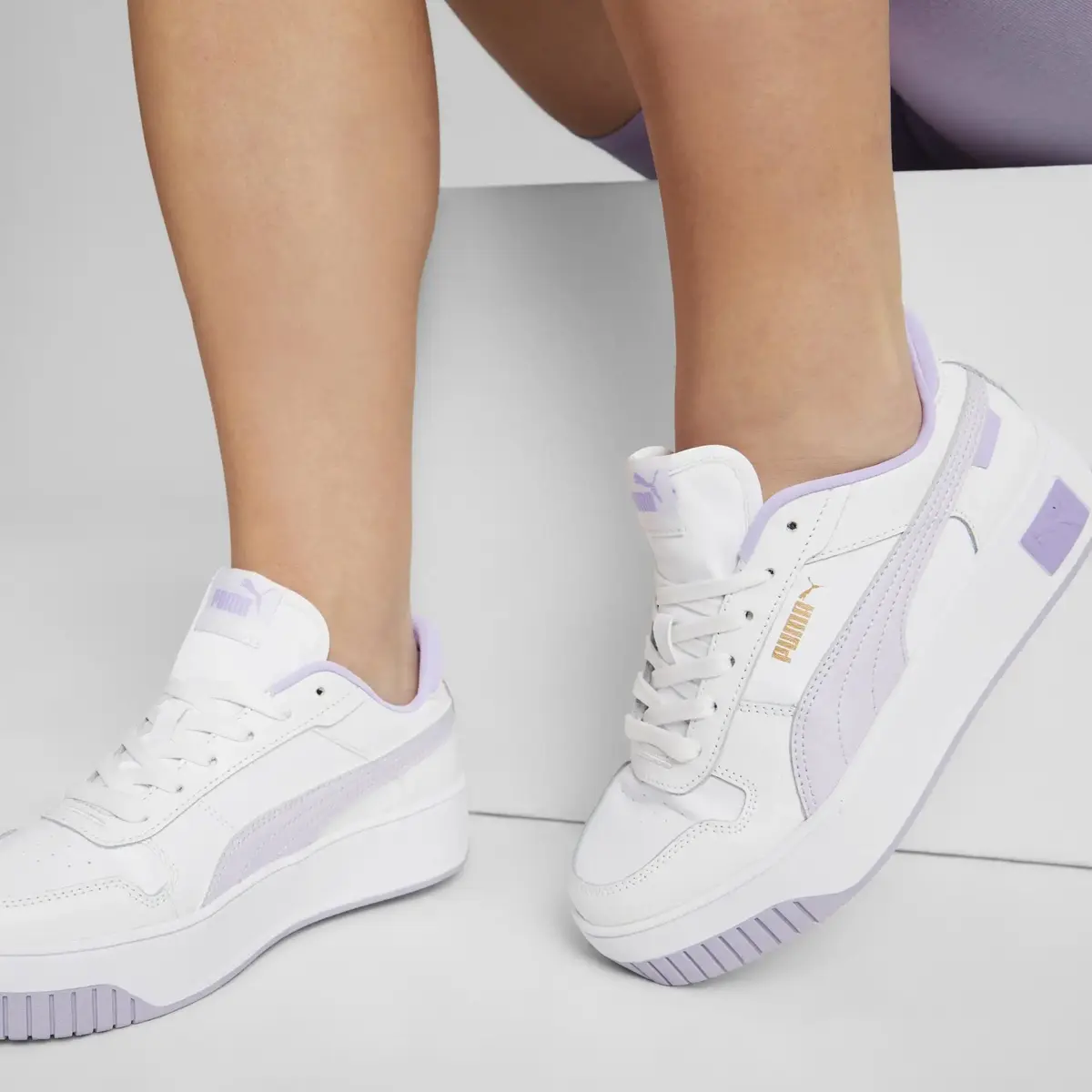 Puma Carina Street Beyaz Kadın Günlük Spor Ayakkabı