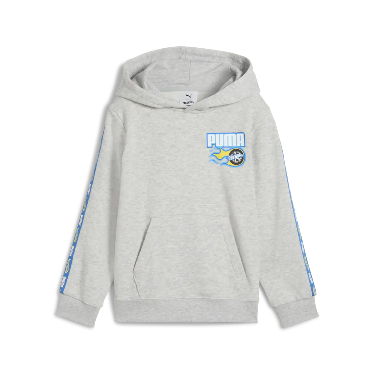 Puma X HOT WHEELS Hoodie Gri Erkek Çocuk Hoodie