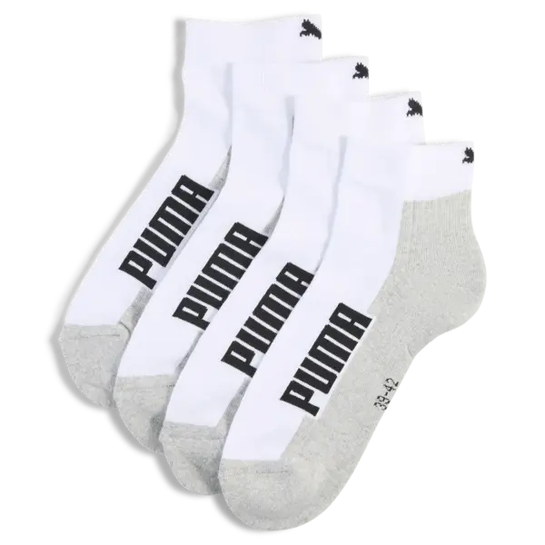 PUMA PUMA UNISEX BWT CUSHIONED QUARTER 2P whi Beyaz Unisex Çorap