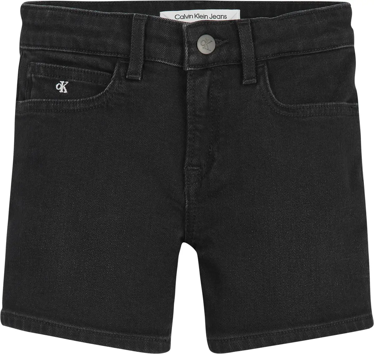 Calvin Klein DARK BLACK SLIM MR S Kadın Antrasit Şort