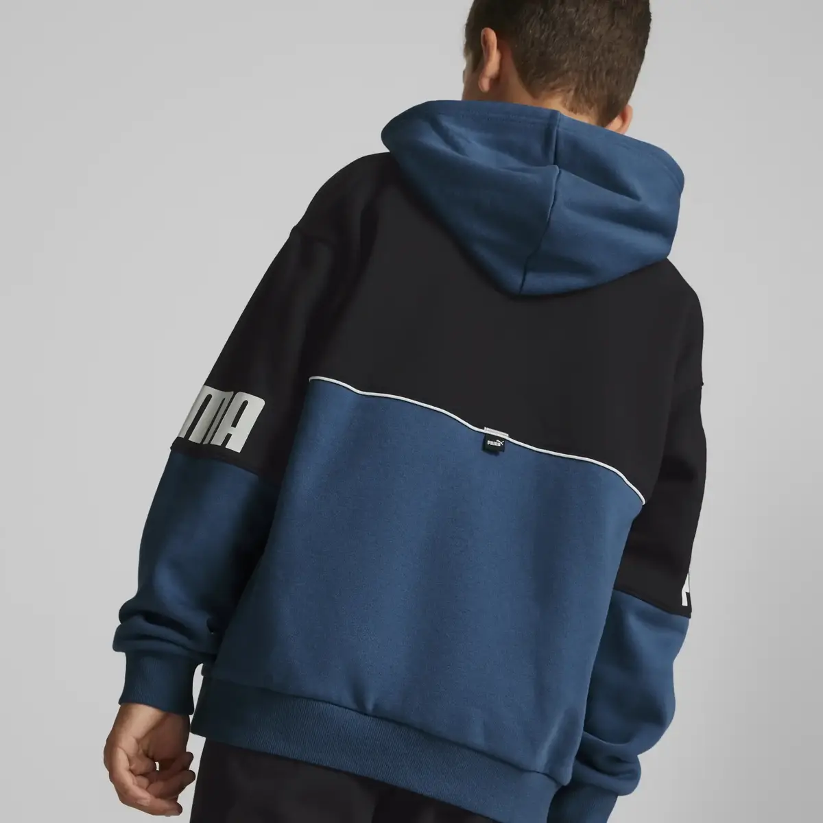 Puma Power Colorblock Hoodie Erkek Sweatshirt