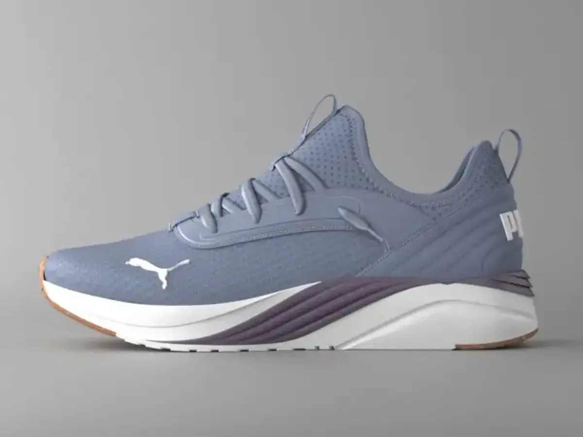 Puma Softride Ruby Lux Better Wns Mavi Kadın Yürüyüş ve Koşu Ayakkabısı