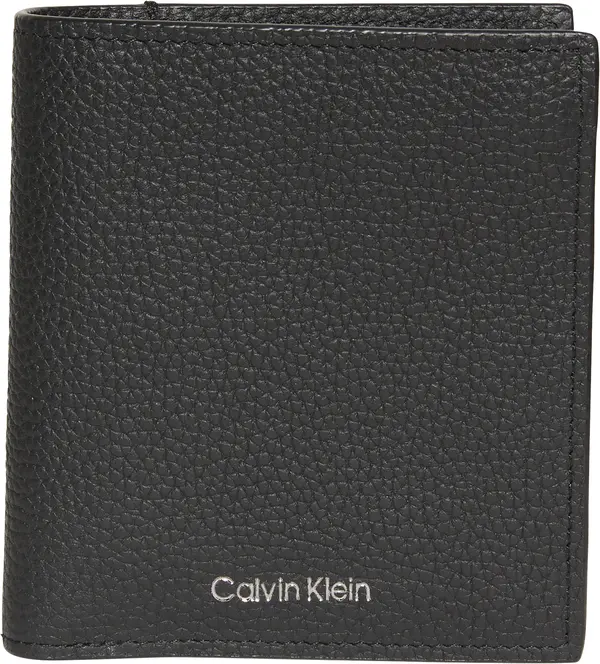 Calvin Klein FOIL EMBOSS SLIM BILLFOLD Siyah Erkek Çanta & Cüzdan