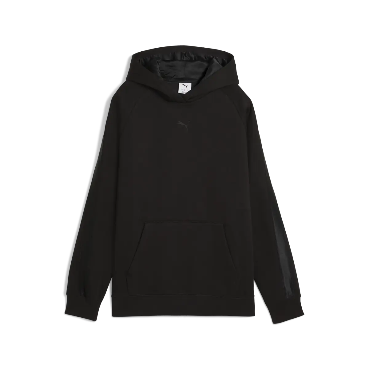 Puma ESS ELEVATED Satin Hoodie Siyah Kadın Hoodie