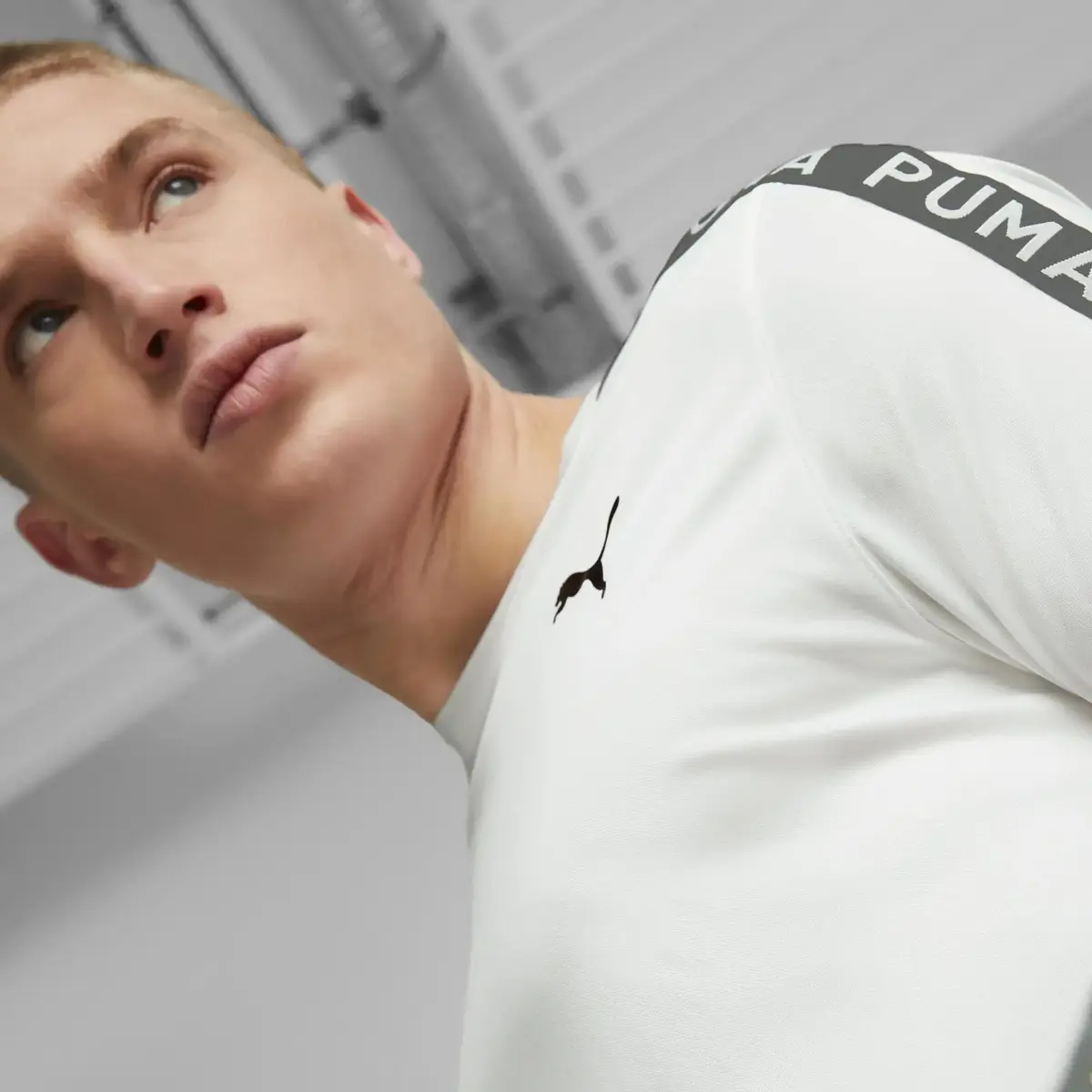 Puma Fıt Taped Tee Beyaz Kadın T-shirt