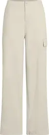 Calvin Klein BRUSHED COTTON CARGO Kadın Bej Pantolon
