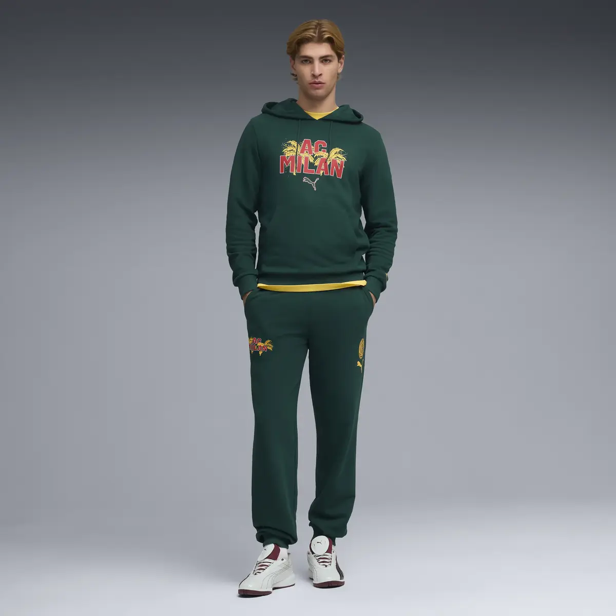 PUMA ACM FtblCulture Sweat Pants Yeşil Erkek Eşofman Altı