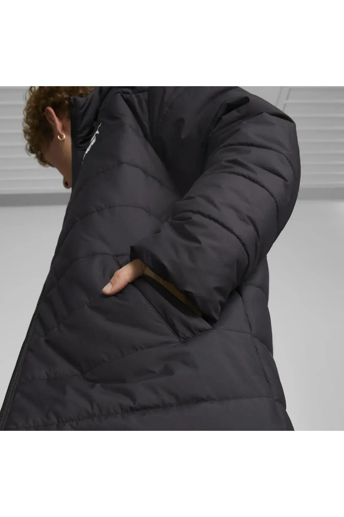 Puma ESS+ Padded Coat Siyah Erkek Şişme Mont